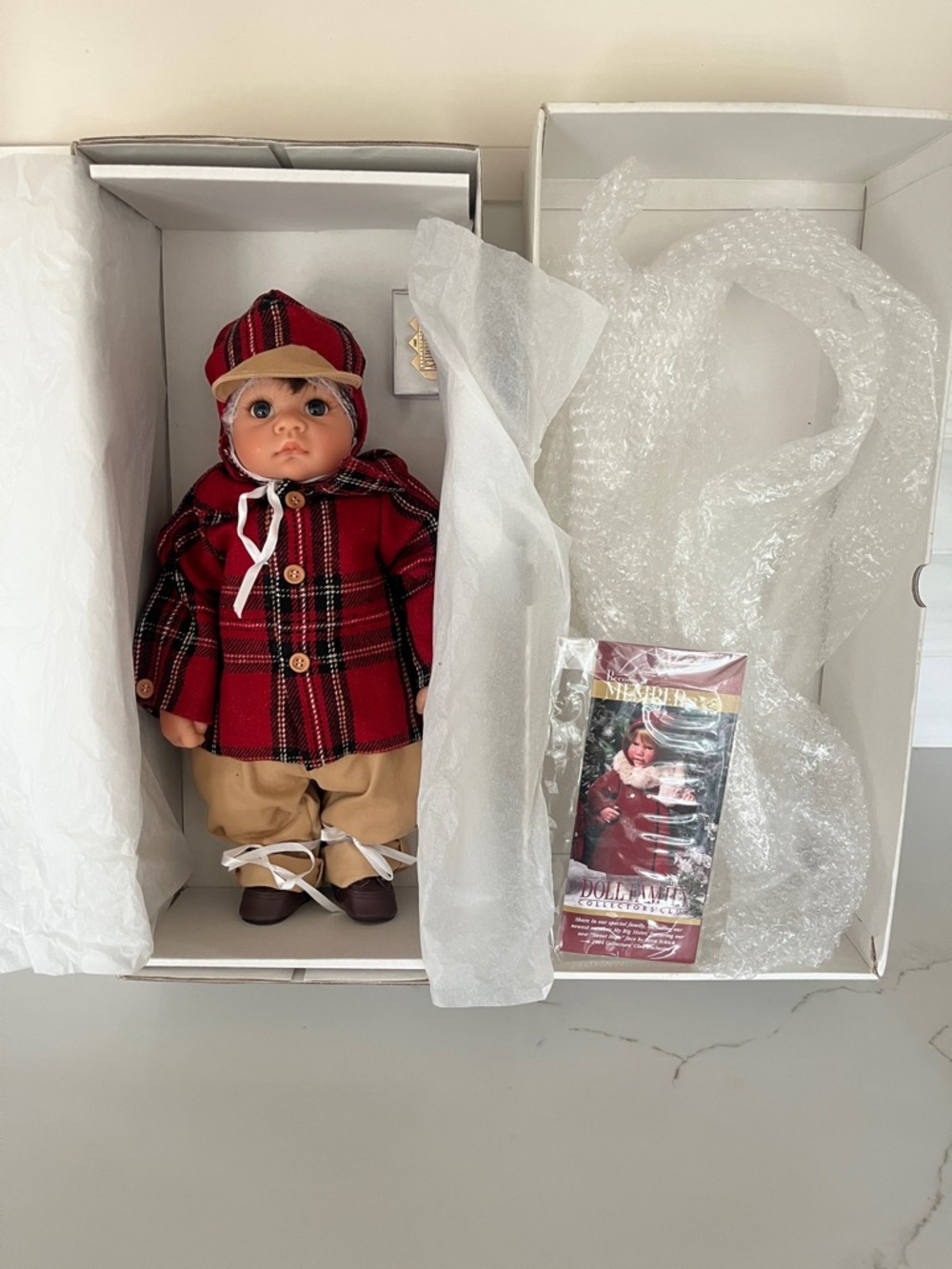 Lee Middleton "My Little Brother" Doll NEW in box 2004